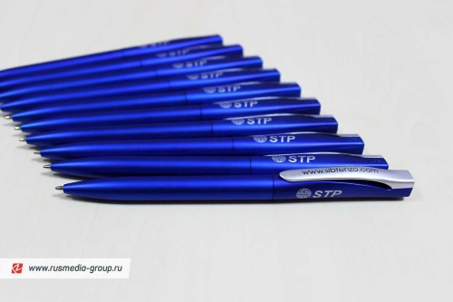 Пластиковые ручки с печатью